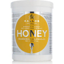 Kallos KJMN Honey Repairing Μάσκα Μαλλιών για Επανόρθωση για Ξηρά & Ταλαιπωρημένα Μαλλιά 1lt