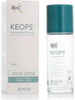 Roc Keops Αποσμητικό Roll On 48h 30ml