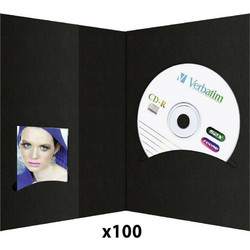 Daiber Φορητή Θήκη CD & DVD Θήκες CD Πλαστικές 100 τμχ 6613