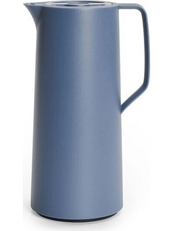 Emsa Quick-press Κανάτα Θερμός Γυάλινο / Πλαστικό 1lt Μπλε 7465217