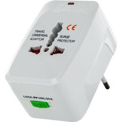 Lamtech Universal Travel Adapter With 2 Usb Port 4 Different Plugs - (LAM112969)