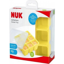 Nuk Fresh Foods Θήκη για Κατάψυξη Παιδικών Τροφών Κίτρινο