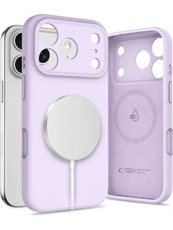 Θήκη Tech-Protect Silicone MagSafe Apple iphone 17 Pro Max/18 Pro Max mauve