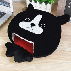 Θερμαινόμενο USB Mousepad Μαύρο Αρκουδάκι