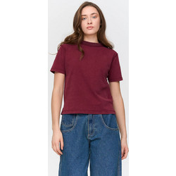 24Colours Womens Washed Red T-shirt