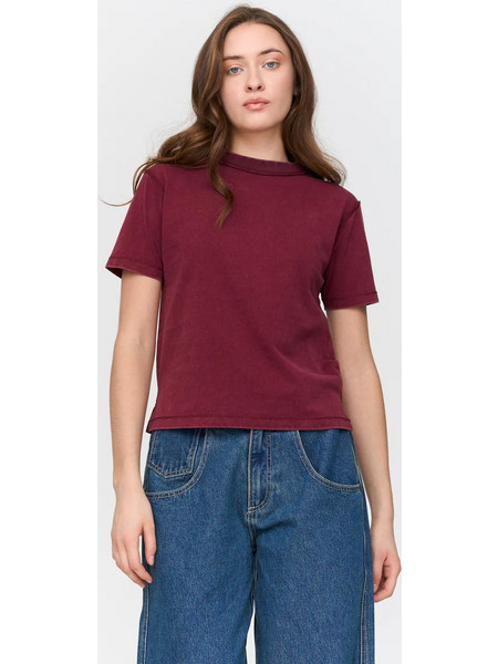 24Colours Womens Washed Red T-shirt