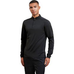 Ανδρικό T-shirt με κουμπί Μακρυμάνικο PREMIER PR647 Black