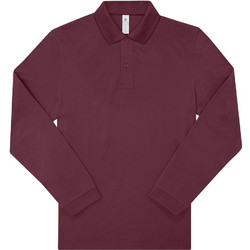 My Polo 180 LSL B & C PU425 Burgundy