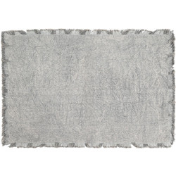 Σουπλά Loom Γκρι 33x50cm Με Κρόσσια