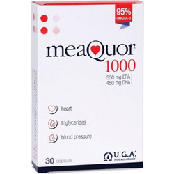 UGA Meaquor 1000 Ιχθυέλαιο 30 Μαλακές Κάψουλες