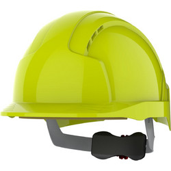 Κράνος JSP EVOLITE WHEEL RATCHET - FLUOR YELLOW