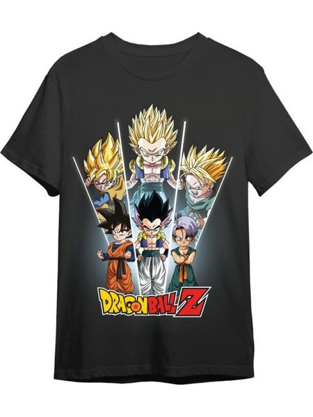 Dragon Ball T-Shirt Gotrunks Black Size L