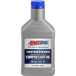 Amsoil Synthetic Compressor Oil iso 46 sae 20 Συνθετικό Λάδι Συμπιεστή 946ml