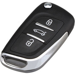 DGA PEUGEOT 407 ΑΝΑΔΙΠΛΟΥΜΕΝΟ ΑΝΤΑΛΛΑΚΤΙΚΟ ΚΛΕΙΔΙ ΜΕ ΚΑΛΥΜΜΑ 3 ΚΟΥΜΠΙΩΝ (ΧΩΡΙΣ ΥΠΟΣΤΗΡΙΞΗ ΜΠΑΤΑΡΙΑΣ) DGA - 1 ΤΕΜ. DG-PG18Β/DGA