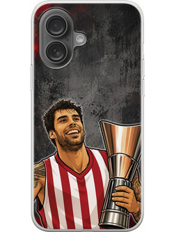 Θήκη Kings of Europe Legends - Saint George iPhone 16 Plus Flexible TPU (Διάφανη Σιλικόνη)