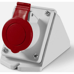 REDLED Βιομηχανική Εξωτερική Πρίζα 5x16 A / 346-415 V / 6 h / IP44 - Τριφασική CEE, 3P+N+E