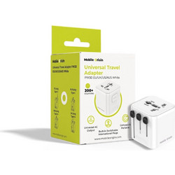 Mobile Origin Αντάπτορας Πρίζας σε Universal MO-UTRA-PW30-WHT