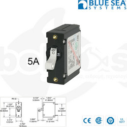 Ασφαλειοδιακόπτες A-Series toggle BLUE SEA SYSTEMS 5A