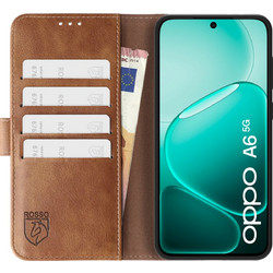 Rosso Element Θήκη Πορτοφόλι Oppo A6 5G Brown