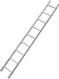 Bulle S9 Μονή Σκάλα Αλουμινίου 9 Σκαλοπάτια