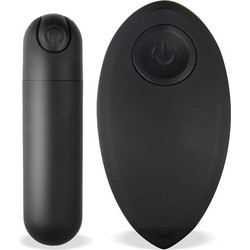 Tardenoche Bullet Remote Control Δονητής Bullet για Ζευγάρια με Τηλεχειριστήριο 7.6cm Μαύρος