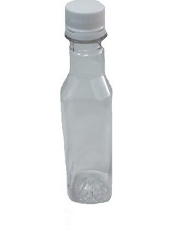 Πλαστικό μπουκάλι 250ml τετράγωνο