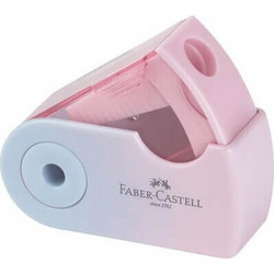 Ξύστρα Faber Castell Μονή Mini Sleeve Flow Blushing Sky 182776