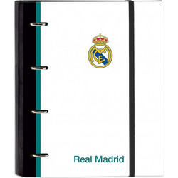 Safta: Real Madrid - A4 4 Rings Binder W/ 100 Sheets (512654666)