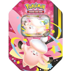Pokemon TCG Mega Moonlit Tin Mega Clefable EX