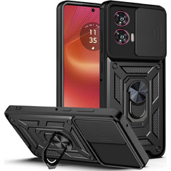 Techsuit CamShield Series Back Cover Θήκη Μαύρο (Motorola Edge 50 Fusion)