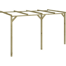 Πέργκολα Στηριζόμενη 2 x 4 x 2,2 μ. Ξύλινη