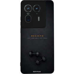 Sonique Men's Edition Θήκη με Σχέδιο «Believe» (Motorola Edge 50 Ultra)