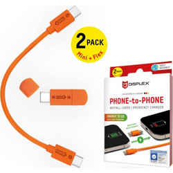 DISPLEX PHONE TO PHONE EMEGERCY CHARGER CABLE