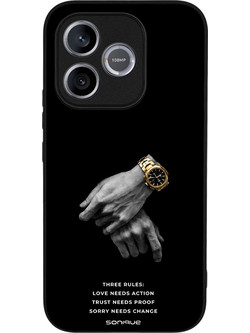 Sonique Men's Edition Θήκη (Honor 600 Lite 5G) με Σχέδιο «Three Rules»