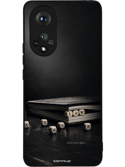 Sonique Men's Edition Θήκη (Honor 50 5G / Nova 9) με Σχέδιο «Law»
