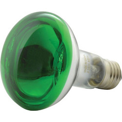 Qtx R80-G Έγχρωμος ανακλαστικος λαμπτήρας E27 GREEN (Τεμάχιο)