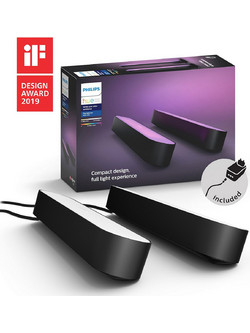 Philips Hue Play Light Bar Double Pack Black