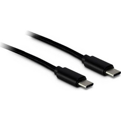 Inter-Tech 88885462 USB-C to USB-C 1m Black