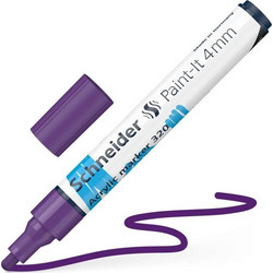 Μαρκαδόροι Schneider Paint-it 320 (4χιλ) Μωβ (194120208)