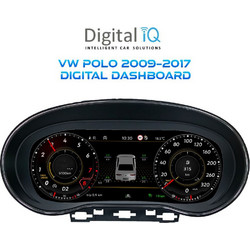 DIGITAL IQ DYL 757_DC (10.25") DIGITAL INSTRUMENT CLUSTER for VW POLO mod. 2009-2017 with HDMI input