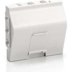 Equip Μονή Πρίζα Δικτύου RJ45 με Πλαίσιο σε Λευκό Χρώμα 761311 761311