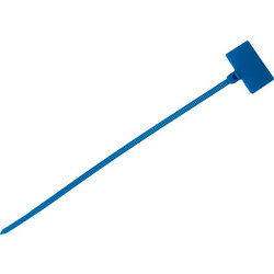 CABLE TIES FOR CABLE MARKING 150/4.0 BLUE 100PCS. - 500428B