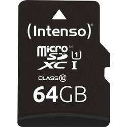 Intenso Professional microSDHC 64GB Class 10 U1 UHS-I