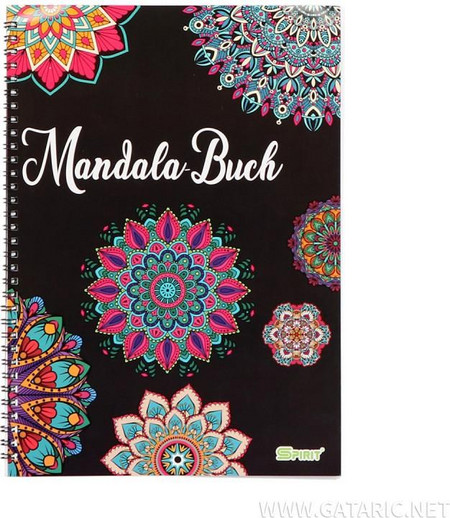 ΒΙΒΛΙΟ ΖΩΓΡΑΦΙΚΗΣ MANDALA Α4 70ΦΥΛΛΑ