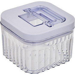 Δοχείο αποθήκευσης τετράγωνο 0,35L/10x10x7,5cm - Plastona