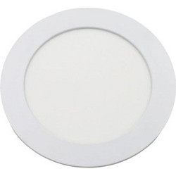 Adeleq Φωτιστικό Ψευδοροφής LED PC Στρόγγυλο CCT Φ17cm 18W Λευκό 21-01818