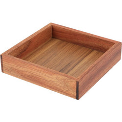 Σαπουνοθήκη acacia τετράγωνη 15,2x15,2x3,5cm