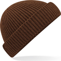 Σκούφος B383R Beechfield Harbour Beanie Walnut