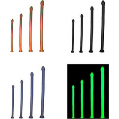 Μακρύ Dildo Φίδι Σιλικόνης Για Depth Play Cobra In My Ass Platinum Silicone X-Large Anal Dildo For Depth Play 113 cm - Μαύρο