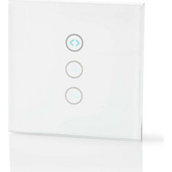 NEDIS WIFIWC10WT WIFI SMART WALL SWITCH, CURTAIN, SHUTTER OR SUNSHADE CONTROLLER